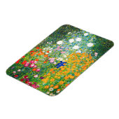 Gustav Klimt Bloemtuin Magneet (Linkerzijde)