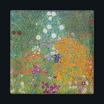 Gustav Klimt - Bloemtuin Magneet<br><div class="desc">Bloemtuin - Gustav Klimt in 1905-1907</div>