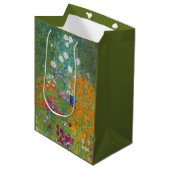 Gustav Klimt - Bloemtuin Medium Cadeauzakje (Voorkant Gekanteld)