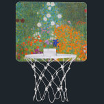 Gustav Klimt - Bloemtuin Mini Basketbalbord<br><div class="desc">Bloemtuin - Gustav Klimt in 1905-1907</div>