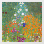 Gustav Klimt - Bloemtuin Muurstickers<br><div class="desc">Bloemtuin - Gustav Klimt in 1905-1907</div>