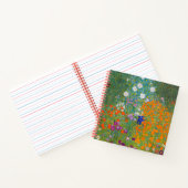 Gustav Klimt - Bloemtuin Notitieboek (Binnen)