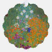 Gustav Klimt - Bloemtuin Ornament Kaart (Achterkant)