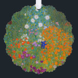 Gustav Klimt - Bloemtuin Ornament Kaart<br><div class="desc">Bloemtuin - Gustav Klimt in 1905-1907</div>