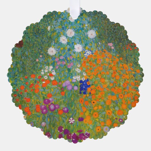 Gustav Klimt - Bloemtuin Ornament Kaart (Voorkant)