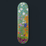 Gustav Klimt - Bloemtuin Persoonlijk Skateboard<br><div class="desc">Bloemtuin - Gustav Klimt in 1905-1907</div>