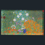 Gustav Klimt - Bloemtuin Plaatskaart Houder<br><div class="desc">Bloemtuin - Gustav Klimt in 1905-1907</div>