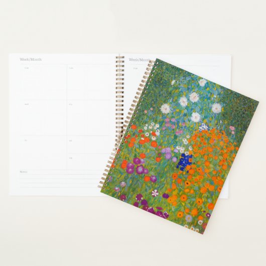 Gustav Klimt - Bloemtuin Planner (Display)