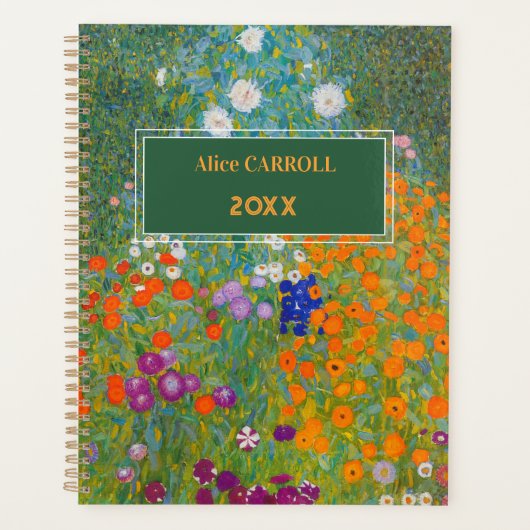 Gustav Klimt - Bloemtuin Planner (Voorkant)