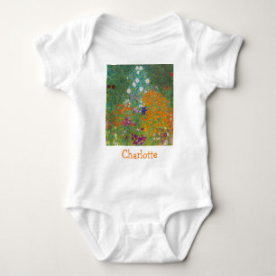 Gustav Klimt - Bloemtuin Romper