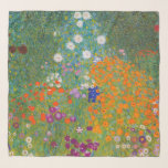 Gustav Klimt - Bloemtuin Sjaal<br><div class="desc">Bloemtuin - Gustav Klimt in 1905-1907</div>
