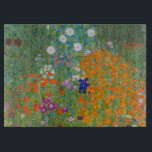 Gustav Klimt - Bloemtuin Snijplank<br><div class="desc">Bloemtuin - Gustav Klimt in 1905-1907</div>