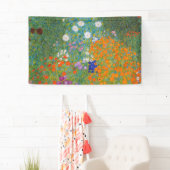 Gustav Klimt - Bloemtuin Spandoek (Insitu)