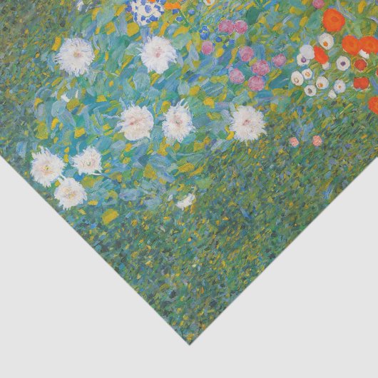 Gustav Klimt - Bloemtuin Tissuepapier (Detail)