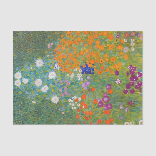Gustav Klimt - Bloemtuin Tissuepapier (Voorkant)