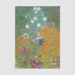 Gustav Klimt - Bloemtuin Tissuepapier<br><div class="desc">Bloemtuin - Gustav Klimt in 1905-1907</div>