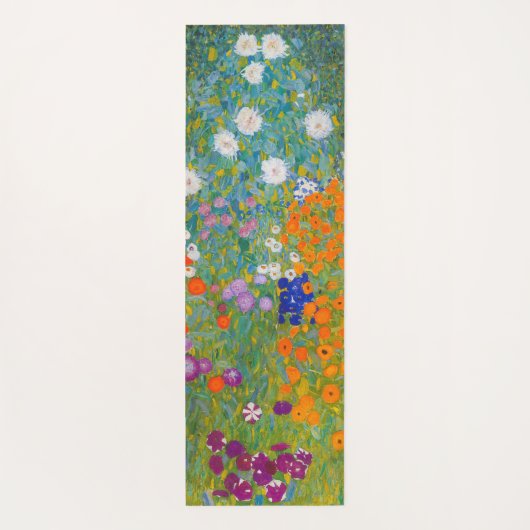 Gustav Klimt - Bloemtuin Yogamat (Achterkant)