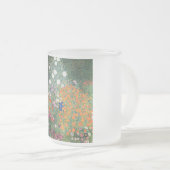 Gustav Klimt Blumengarten Matglas Koffiemok (Voorkant rechts)