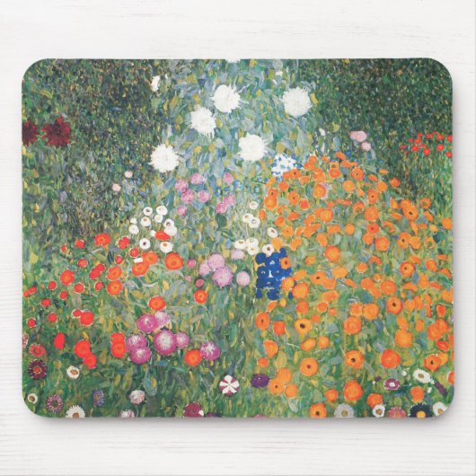 Gustav Klimt Blumengarten Muismat (Voorkant)