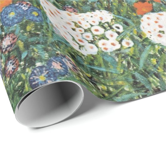 Gustav Klimt Boerderij Garden met zonnebloemen Gal Cadeaupapier (Rol Hoek)