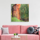 Gustav Klimt - Boerderij in Kamer in Attersee Canvas Afdruk (Insitu (Woonkamer))
