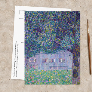 Gustav Klimt - Boerderij in Opper-Oostenrijk Briefkaart