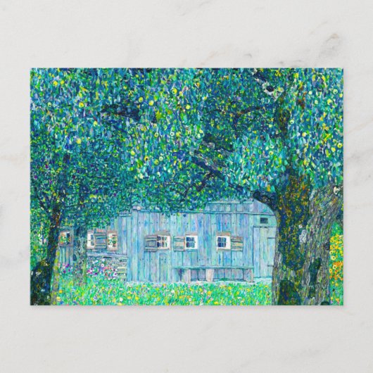 Gustav Klimt Boerderij in Opper Oostenrijk Briefkaart (Voorkant)