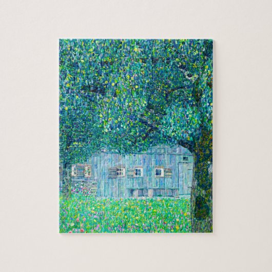 Gustav Klimt Boerderij in Opper Oostenrijk Legpuzzel (Verticaal)
