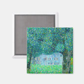 Gustav Klimt Boerderij in Opper Oostenrijk Magneet (Voorkant / Achterkant)