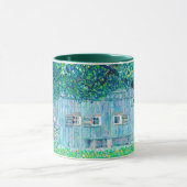 Gustav Klimt Boerderij in Opper Oostenrijk Mok (Midden)