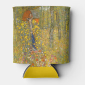 Gustav Klimt Boerderij Tuin met Crucifix Blikjeskoeler (Voorkant)