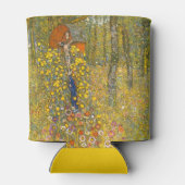 Gustav Klimt Boerderij Tuin met Crucifix Blikjeskoeler (Achterkant)