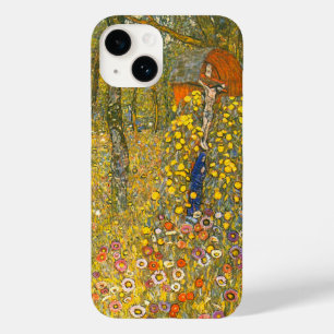 Gustav Klimt Boerderij Tuin met Crucifix Case-Mate iPhone 14 Hoesje