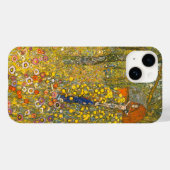 Gustav Klimt Boerderij Tuin met Crucifix Case-Mate iPhone Case (Achterkant (horizontaal))