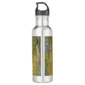 Gustav Klimt Boerderij Tuin met Crucifix Waterfles (Achterkant)