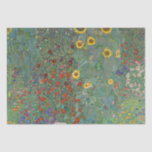 Gustav Klimt | Boerderij tuin met zonnebloemen (19 Tissuepapier<br><div class="desc">Gustav Klimt | Boerderij tuin met zonnebloemen (1907)</div>