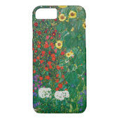 Gustav Klimt - Boerderij tuin met zonnebloemen Case-Mate iPhone Case (Achterkant)