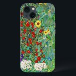Gustav Klimt Boerderij tuin met zonnebloemen Case-Mate iPhone Case<br><div class="desc">Gustav Klimt Boerderij tuin met zonnebloemen  kunst nieuwe schilderijen</div>
