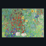 Gustav Klimt Boerderij tuin met zonnebloemen Inpakpapier Vel<br><div class="desc">Gustav Klimt Boerderij tuin met zonnebloemen  kunst nieuwe schilderijen</div>