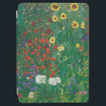 Gustav Klimt - Boerderij tuin met zonnebloemen iPad Air Cover<br><div class="desc">Gustav Klimt - Boerderij tuin met zonnebloemen</div>