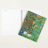 Gustav Klimt Boerderij tuin met zonnebloemen Planner (Display)
