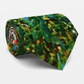 Gustav Klimt - Boerderij tuin met zonnebloemen Stropdas (Opgerold)