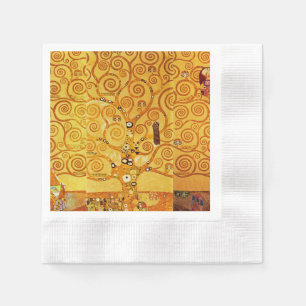 Gustav Klimt Boom des Lebens: Art Nouveau-symbolie Servet
