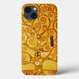 Gustav Klimt Boom des Levens: Art Nouveau Symbolis iPhone 13 Hoesje