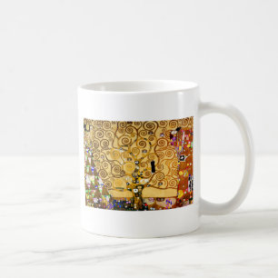 Gustav Klimt Boom des Levens: Art Nouveau Symbolis Koffiemok