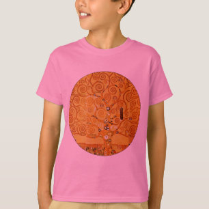 Gustav Klimt Boom des Levens: Art Nouveau Symbolis T-shirt