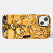 Gustav Klimt Boom des Levens iPhone Hoesje (Achterkant horizontaal)