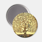 Gustav Klimt Boom of Life Magnet (Voorkant / Achterkant)