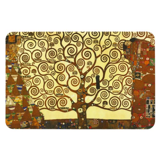 Gustav Klimt Boom of Life Magnet Magneet (Horizontaal)