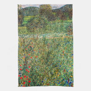 Gustav Klimt - Boomgaard Theedoek